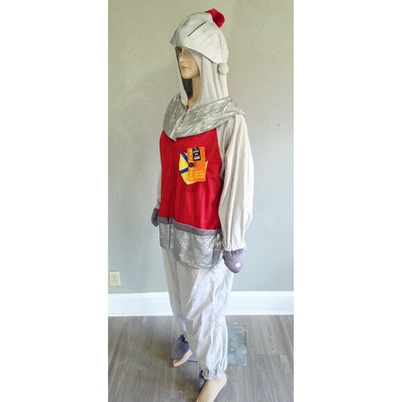 Knight Armour Costume One Piece Unisex Adult Halloween Outfit Caltoy Tags Sound - Picture 9 of 16